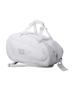 (Padel-)Tasche Wilson Bela Super Tour Padel Weiss 2